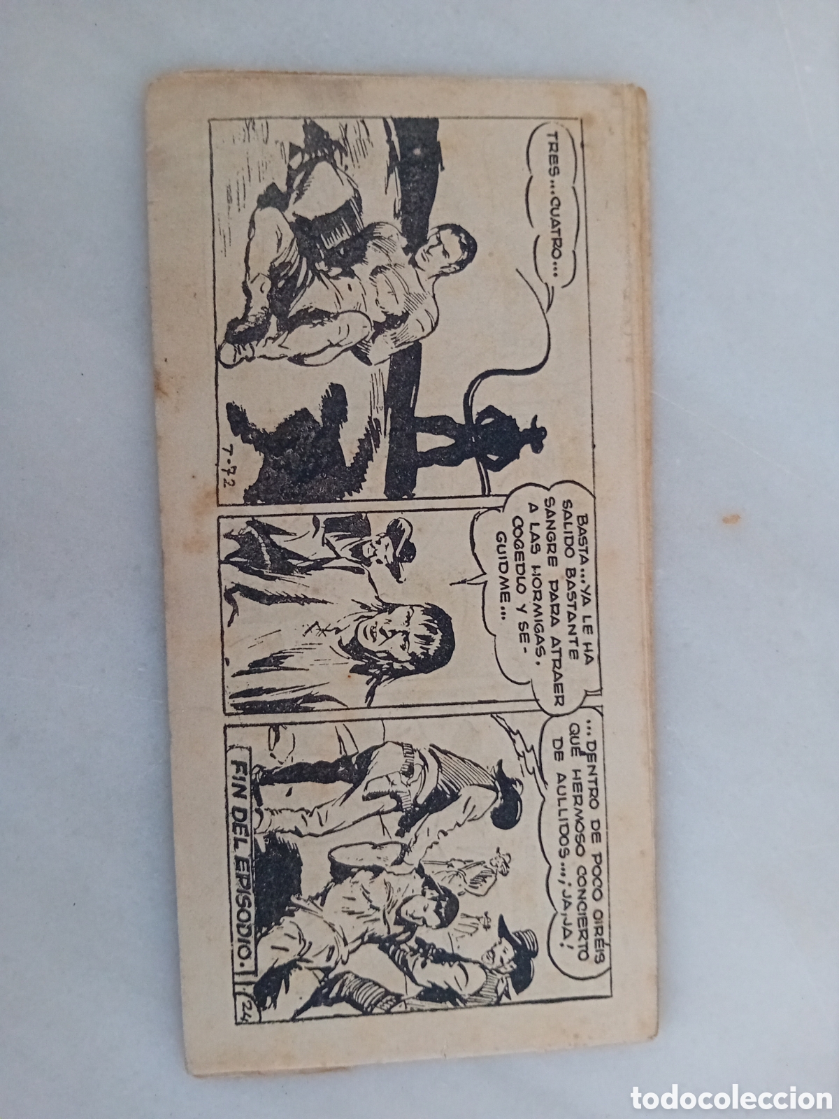 Tebeos: ANTIGUO COMIC TEXAS BILL N&ordm; 72 EN EL UMBRAL DE LA MUERTE - Foto 2