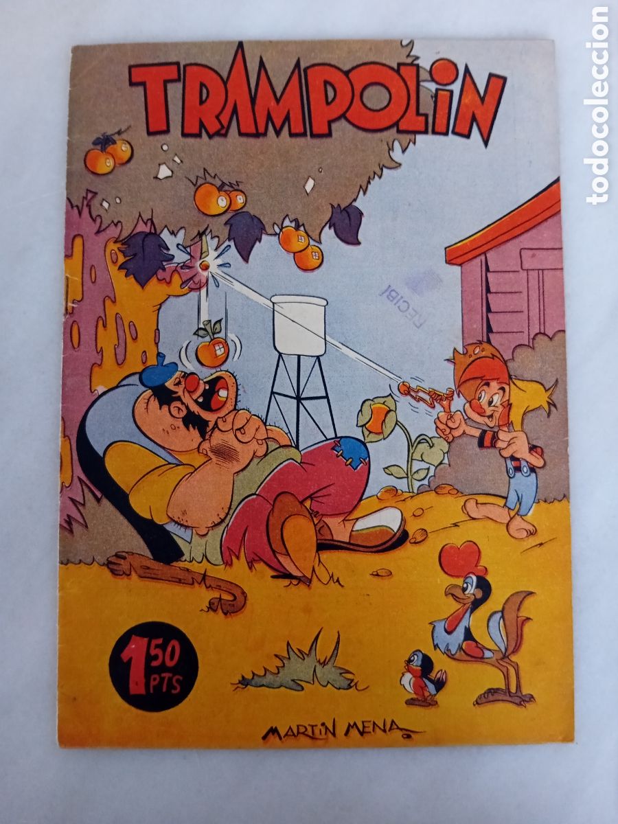 Tebeos: trampolin martin mena enero 1952 n&deg; 28