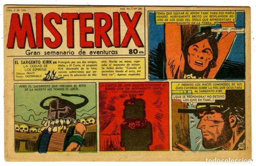 BDs: Revista Misterix 1954 n.290