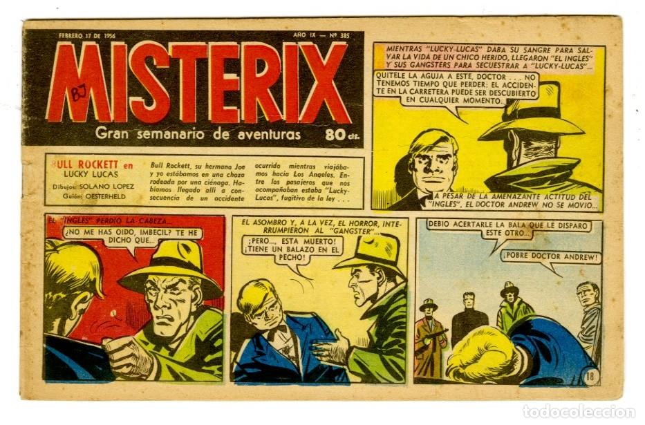 BDs: Revista Misterix 1956 n.385
