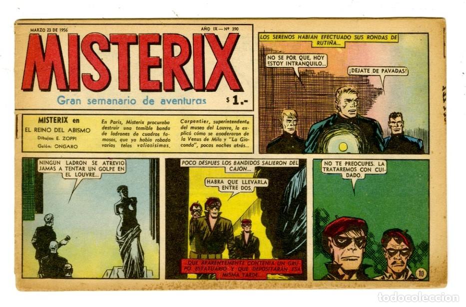 BDs: Revista Misterix 1956 n.390