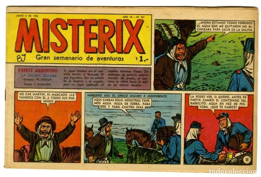 BDs: Revista Misterix 1956 n.401