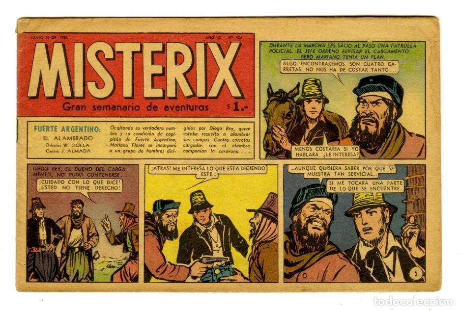 BDs: Revista Misterix 1956 n.403