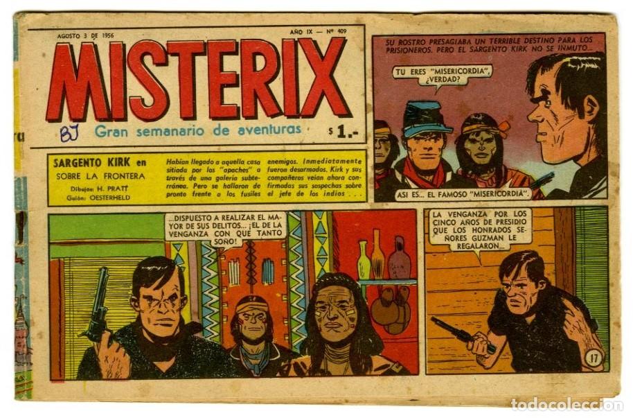 BDs: Revista Misterix 1956 n.409