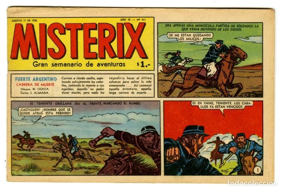 BDs: Revista Misterix 1956 n.411