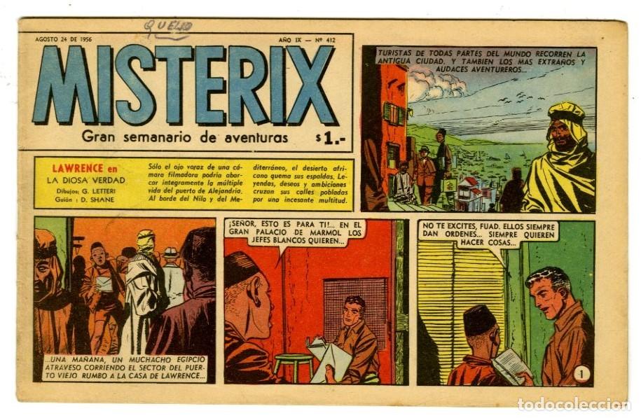 BDs: Revista Misterix 1956 n.412
