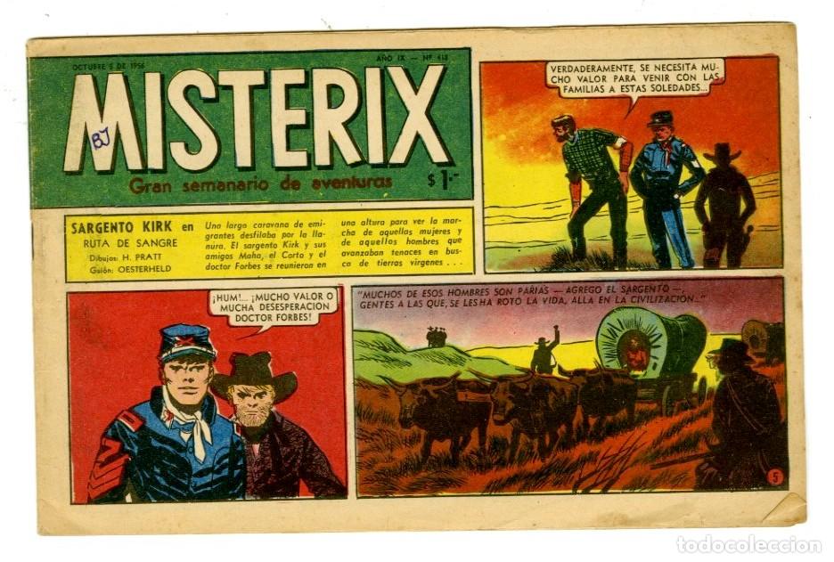 BDs: Revista Misterix 1956 n.418