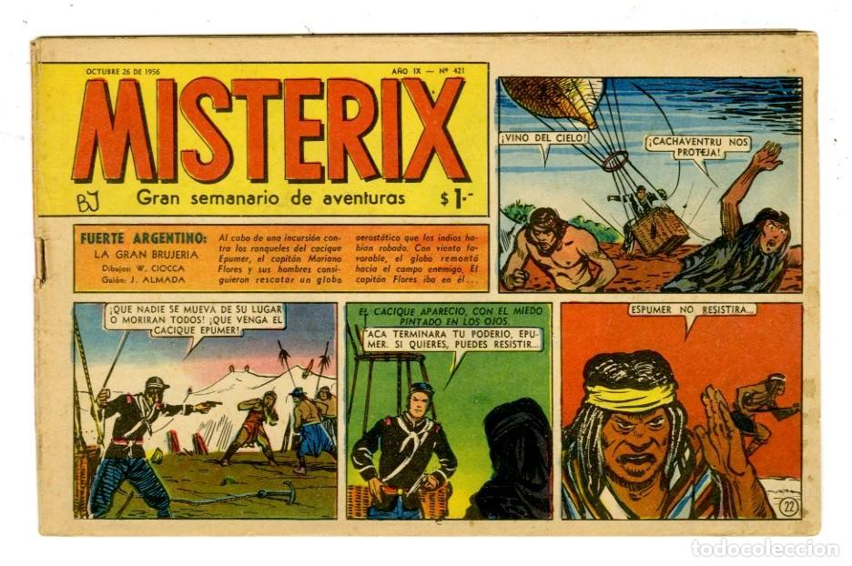 BDs: Revista Misterix 1956 n.421