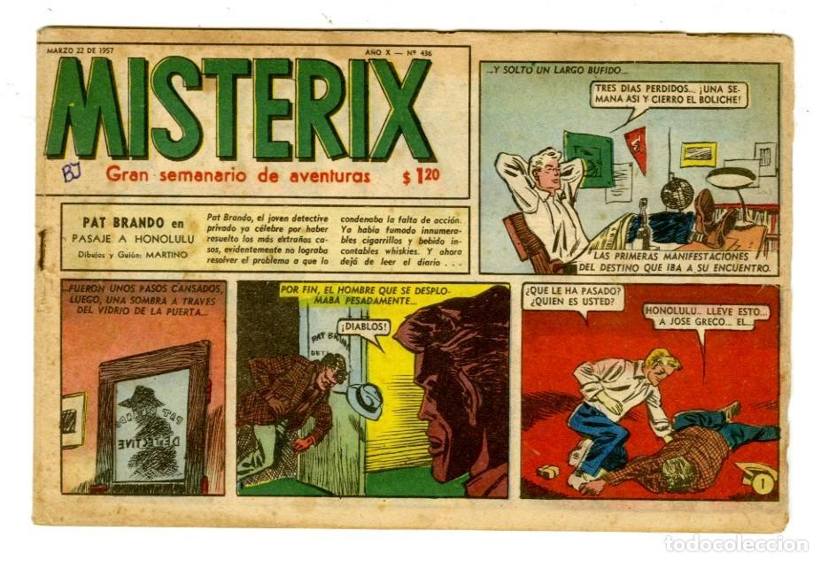 BDs: Revista Misterix 1957 n.436