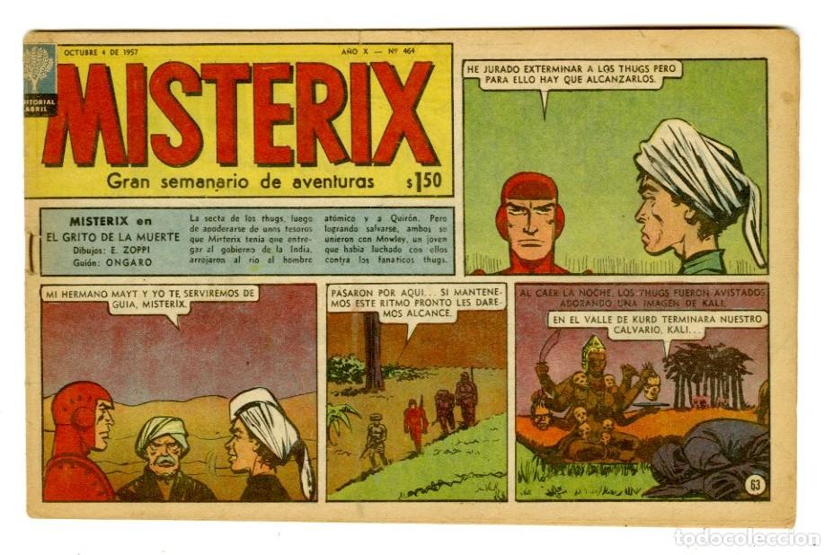 BDs: Revista Misterix 1957 n.464