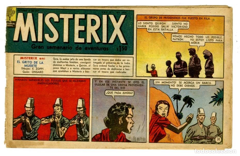 BDs: Revista Misterix 1957 n.466