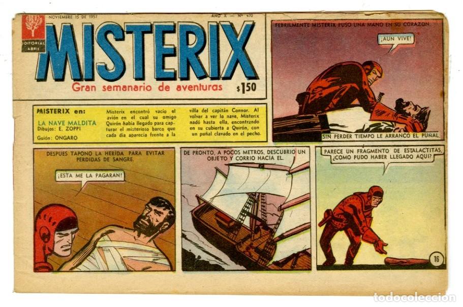 BDs: Revista Misterix 1957 n.470