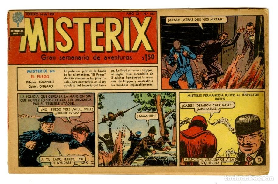 Comics: Revista Misterix 1958 n.483