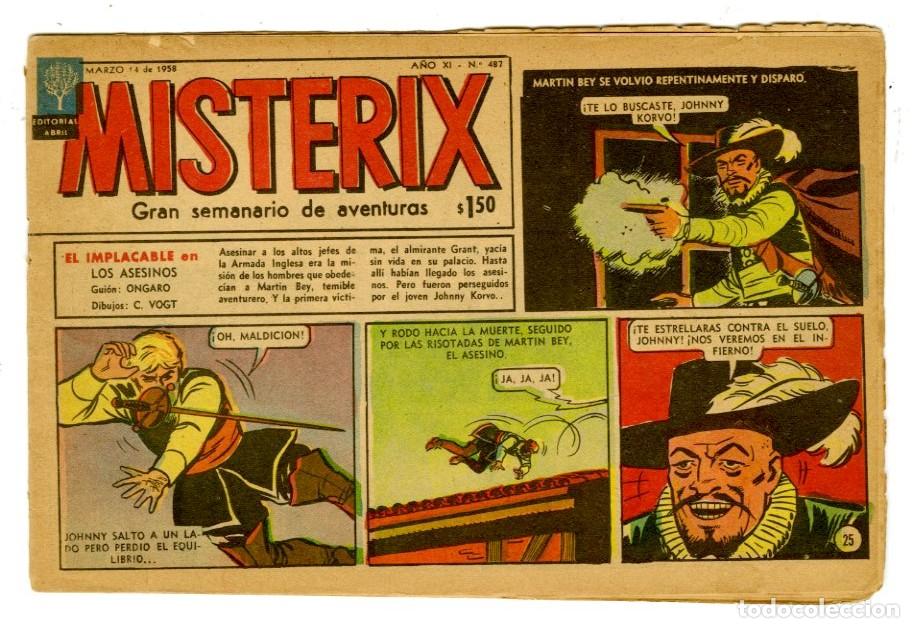 Comics: Revista Misterix 1958 n.487