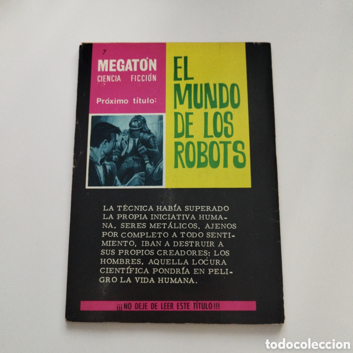 Tebeos: MEGAT&Oacute;N / # 7 / LOS ASESINOS DEL MAR / 1966 / ED.FERMA - Foto 3