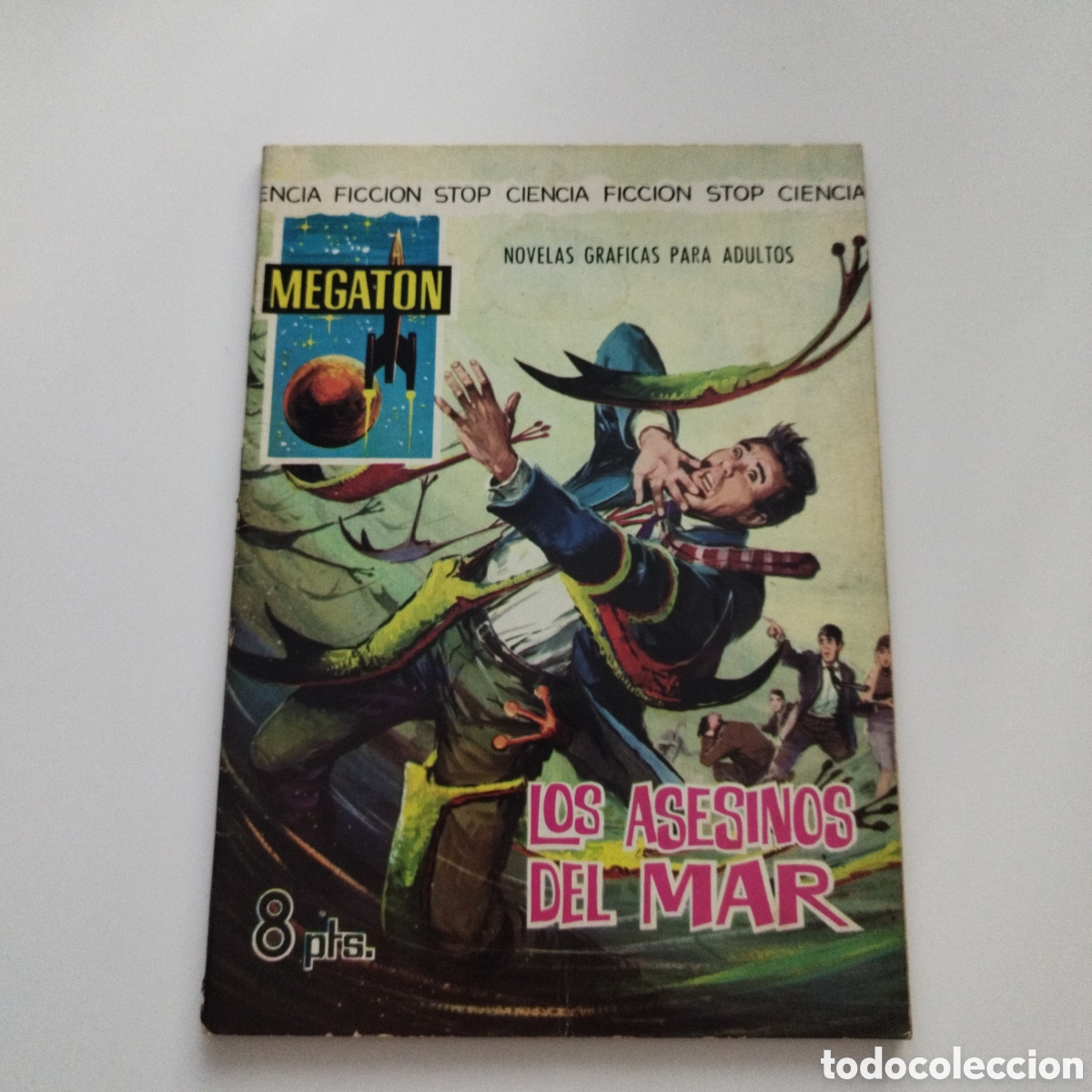 Tebeos: MEGAT&Oacute;N / # 7 / LOS ASESINOS DEL MAR / 1966 / ED.FERMA - Foto 1