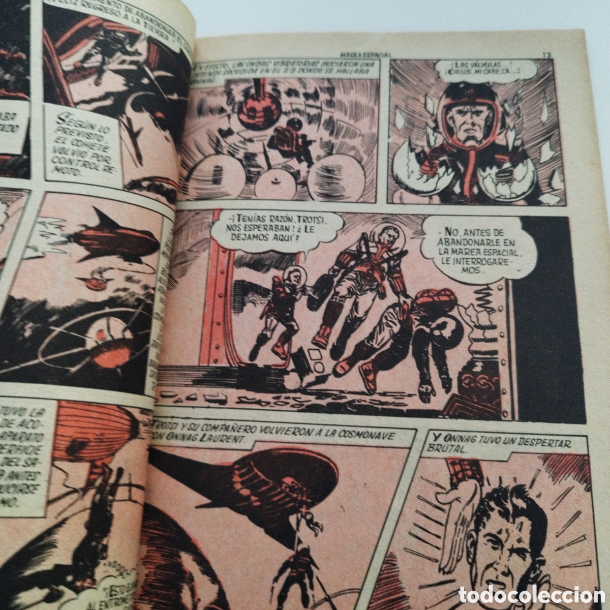 Tebeos: MEGAT&Oacute;N / # 19 / MAREA ESPACIAL / 1966 / ED.FERMA - Foto 2