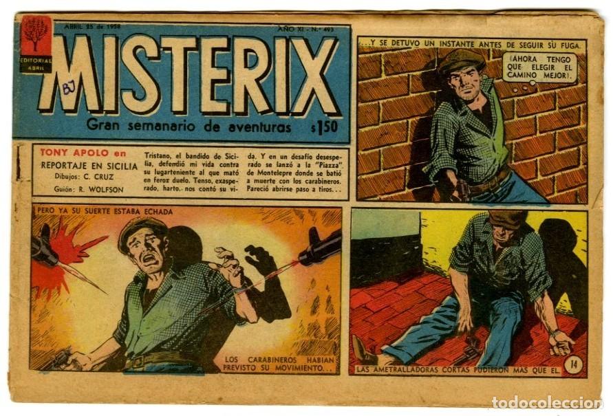 Comics: Revista Misterix 1958 n.493