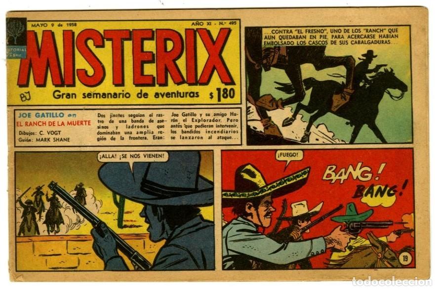 Comics: Revista Misterix 1958 n.495