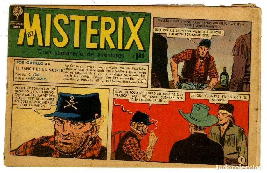 Comics: Revista Misterix 1958 n.498