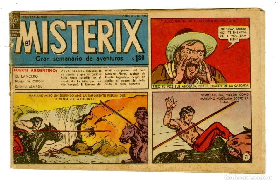Comics: Revista Misterix 1958 n.500