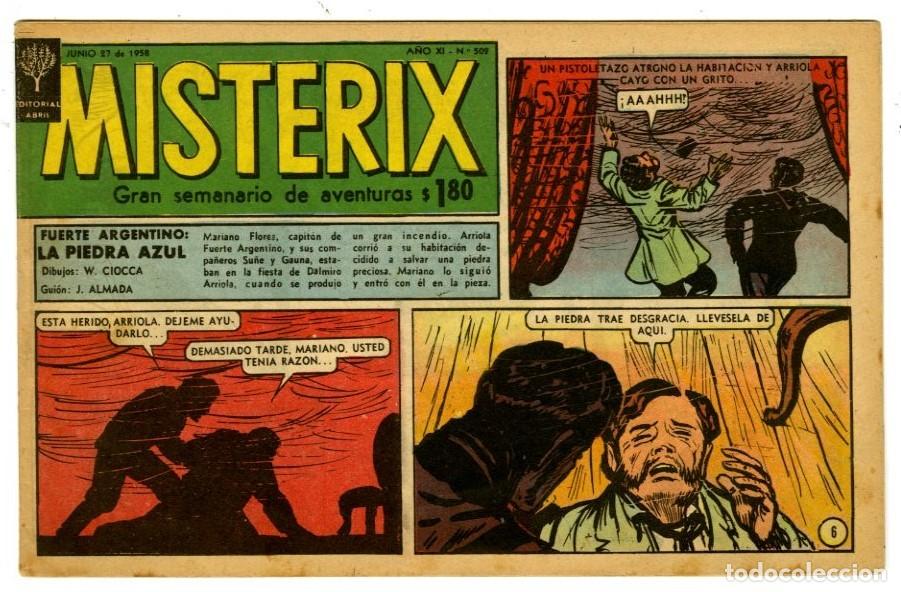 Comics: Revista Misterix 1958 n.502