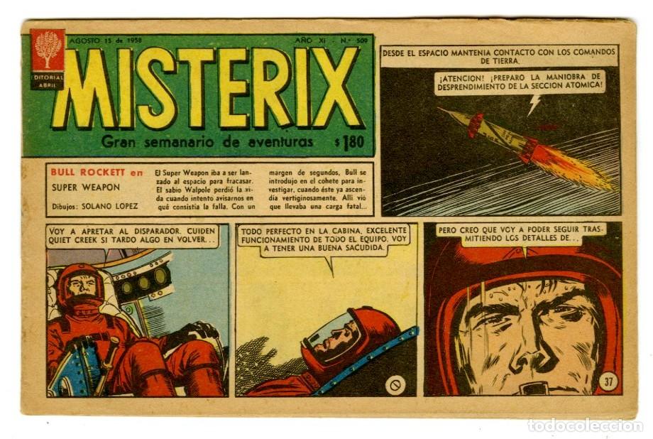 Comics: Revista Misterix 1958 n.509