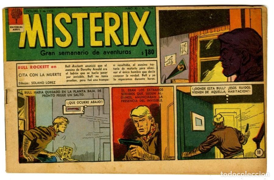 Comics: Revista Misterix 1958 n.516