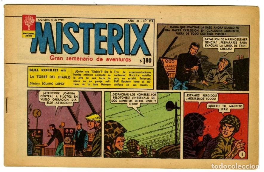 Comics: Revista Misterix 1958 n.518