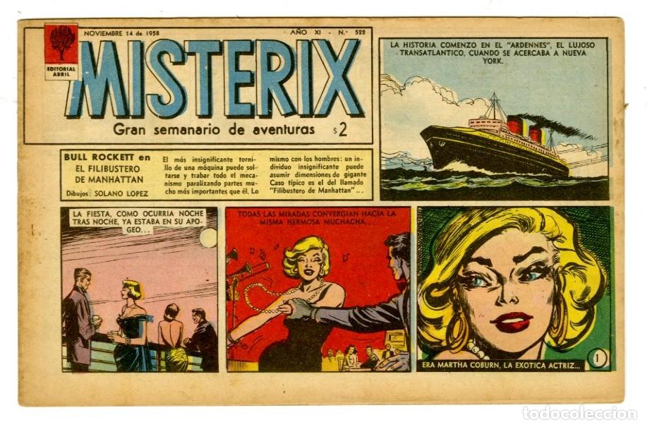 Comics: Revista Misterix 1958 n.522