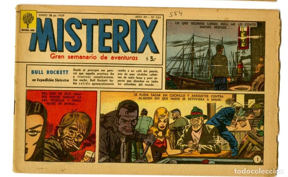 Comics: Misterix - Junio 26 de 1959 - A&ntilde;o XII n.554