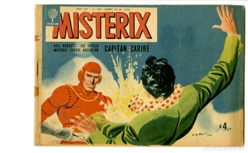 Comics: Misterix - Enero 29 de 1960 - A&ntilde;o XIII n.585