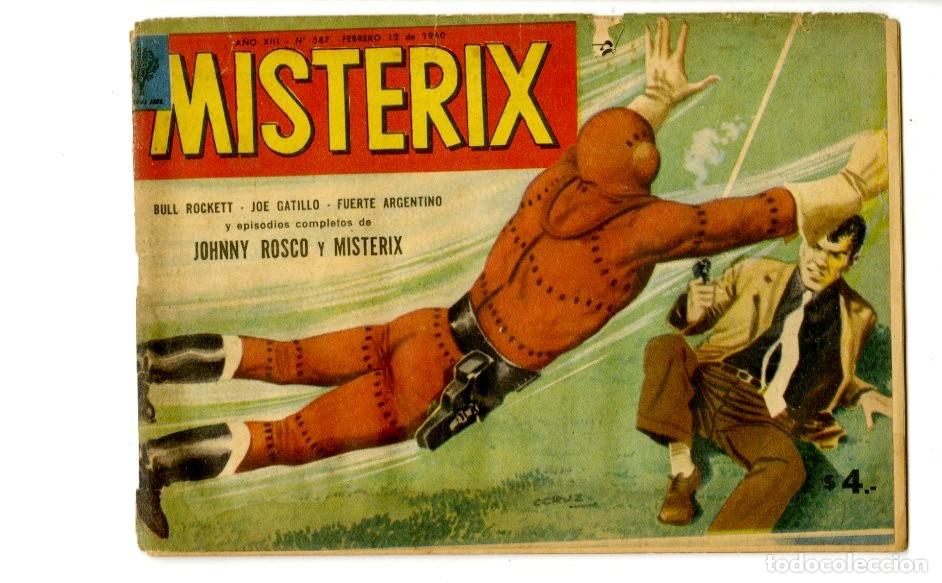 Comics: Misterix - Febrero 12 de 1960 - A&ntilde;o XIII n.587