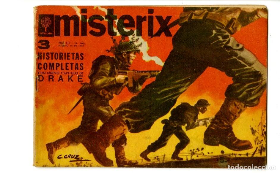 Comics: Misterix - Agosto 18 de 1961 - A&ntilde;o XIV n.666