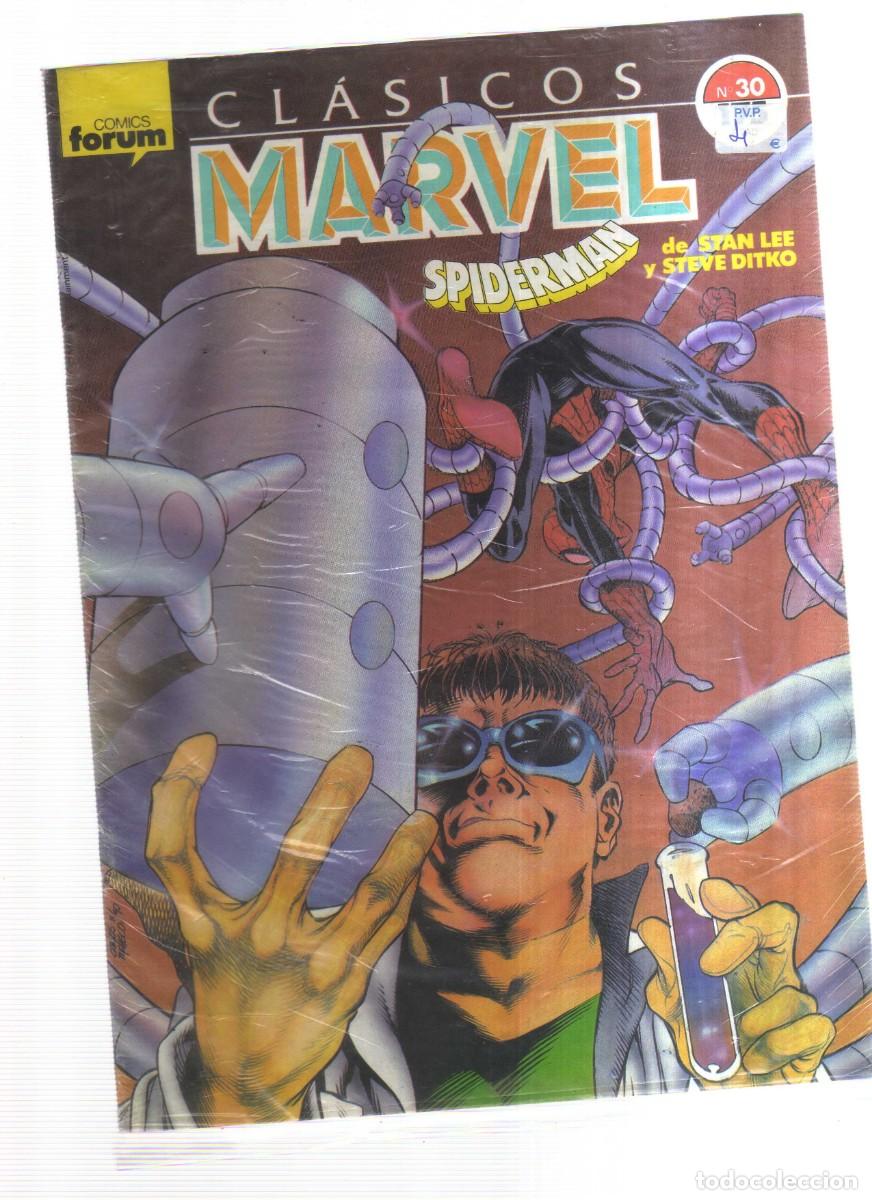 Tebeos: MARVEL CLASICOS SPIDERMAN COMICS FORUM N,30 - Foto 1
