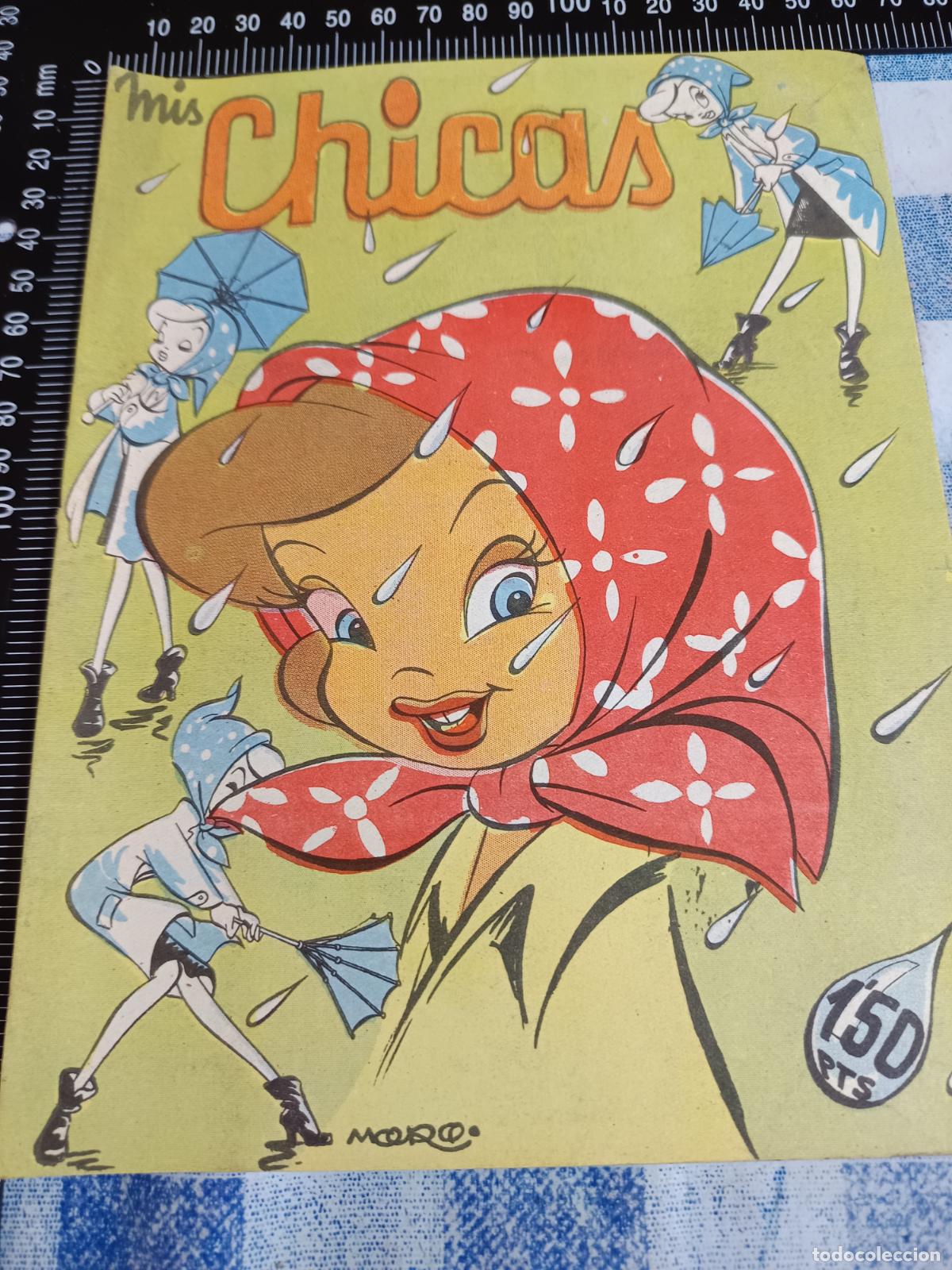 Tebeos: MIS CHICAS N&ordm; 386, (MORO), GILSA 1949, CON RECORTABLE, ORIGINAL - Foto 1