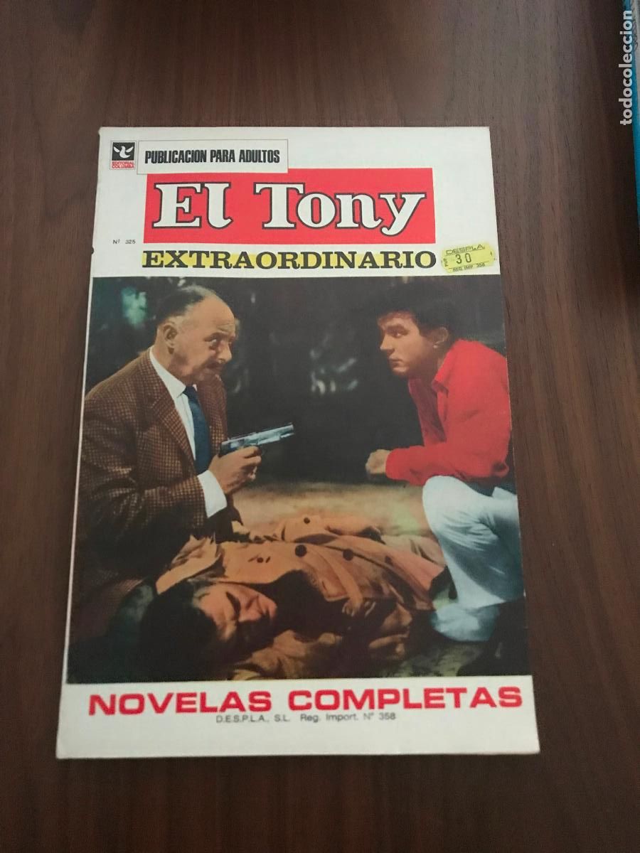Giornalini: EL TONY N&ordm; 325 , EXTRAORDINARIO , EDITORIAL COLUMBA