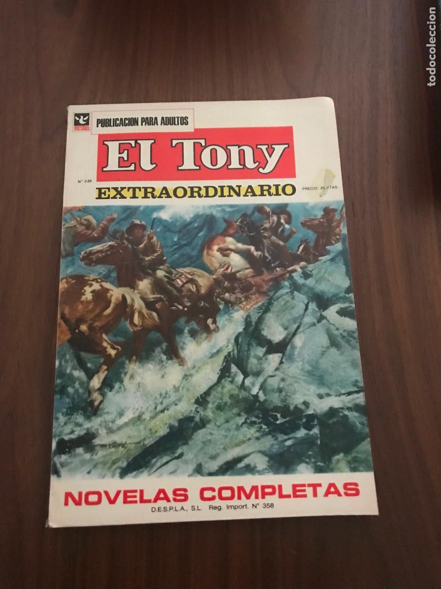 Giornalini: EL TONY N&ordm; 329 , EXTRAORDINARIO , EDITORIAL COLUMBA