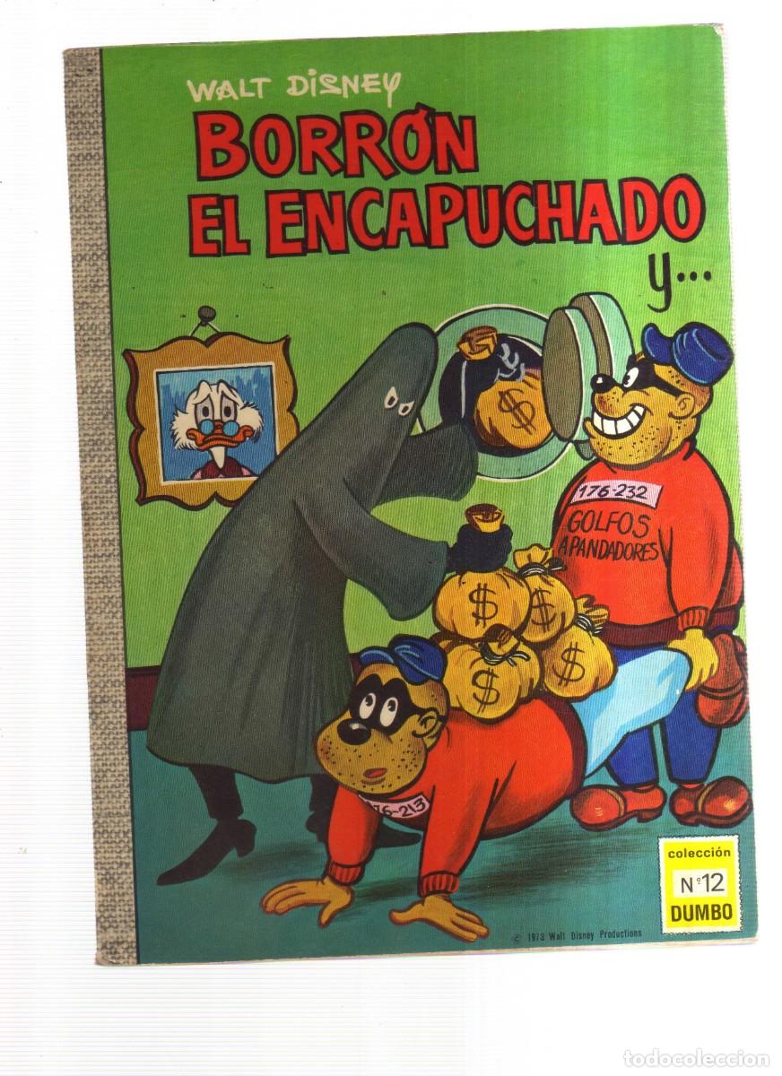 Tebeos: DUMBO BORRON EL ENCAPUCHADO Y WALT DISNEY N,12 - Foto 1