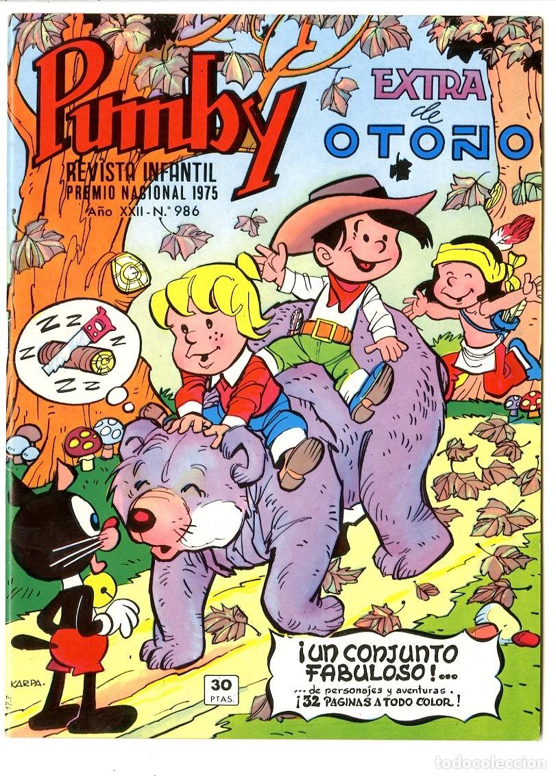 Tebeos: Pumby - Extra de Oto&ntilde;o - Editorial Valenciana - 1976 (A13) - Foto 1