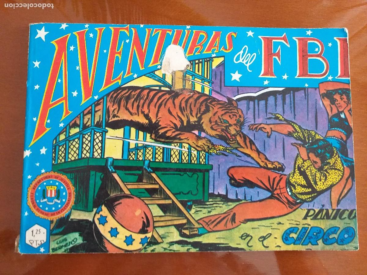 Giornalini: AVENTURAS DEL FBI - N&ordm; 4 - RETAPADO CON LOS NUMEROS 19, 20, 21, 22, 23 y 24 - 1980 EDICIONES B.O.