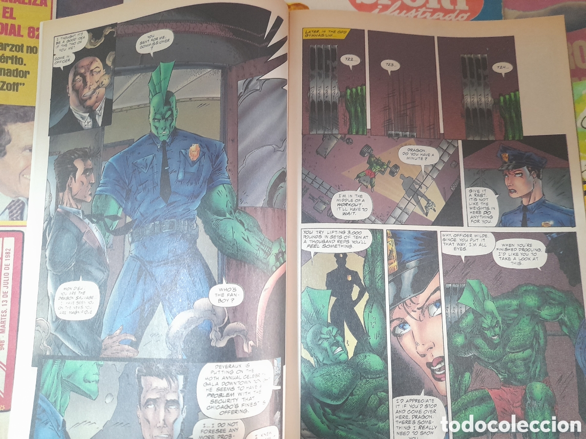 Tebeos: BACKLASH num 2 imagine world comics - Foto 3