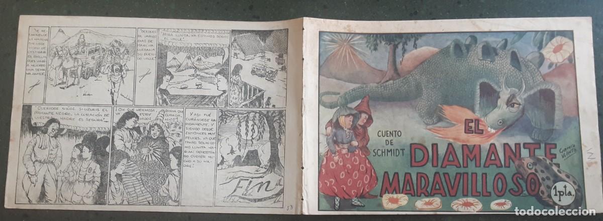 Comics: El diamante maravilloso, monogr&aacute;fico AMELLER 53 ,sin contraportada no afecta a la aventura
