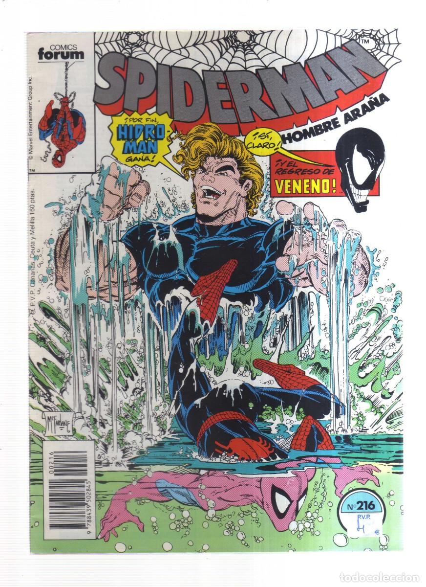 Tebeos: SPIDERMAN EL HOMBRE ARA&Ntilde;A FORUM N,216 - Foto 1