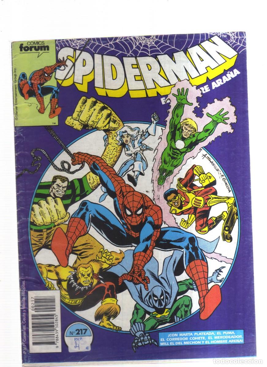 Tebeos: SPIDERMAN EL HOMBRE ARA&Ntilde;A FORUM N,217 - Foto 1