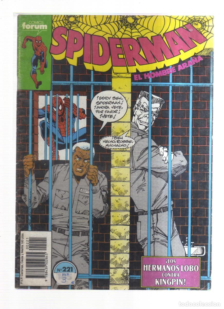 Tebeos: SPIDERMAN EL HOMBRE ARA&Ntilde;A FORUM N,221 - Foto 1