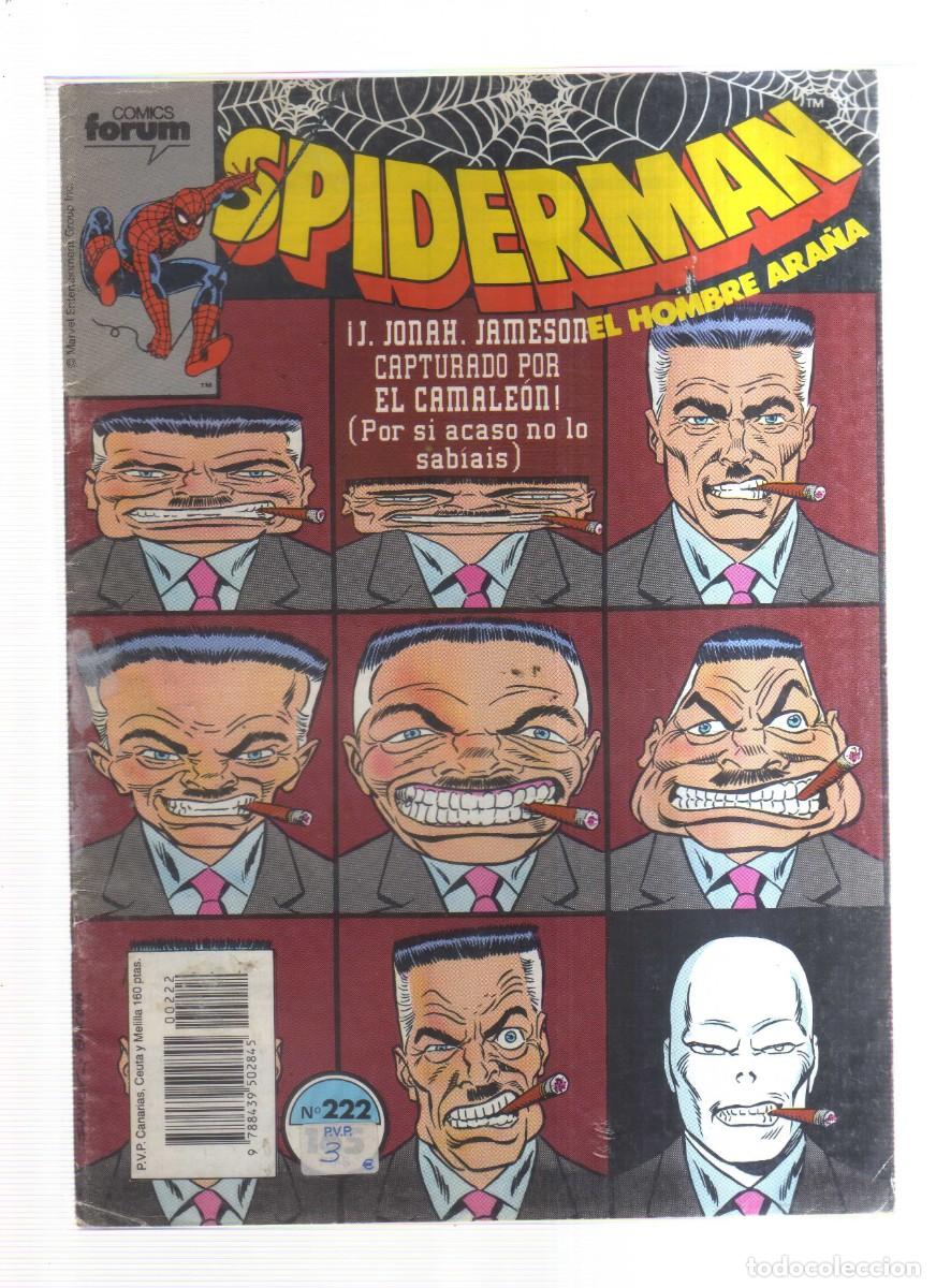 Tebeos: SPIDERMAN EL HOMBRE ARA&Ntilde;A FORUM N,222 - Foto 1