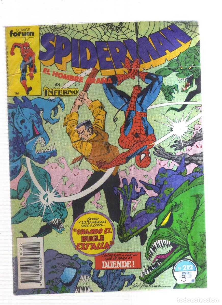 Tebeos: SPIDERMAN EL HOMBRE ARA&Ntilde;A FORUM N,212 - Foto 1