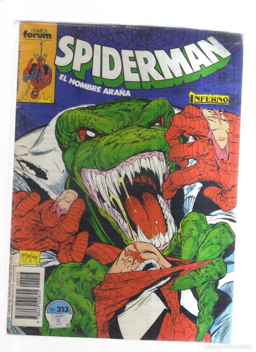 Tebeos: SPIDERMAN EL HOMBRE ARA&Ntilde;A FORUM N,213 - Foto 1