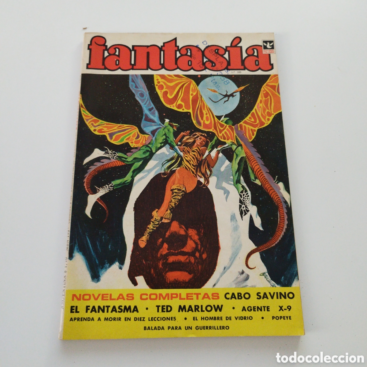 Tebeos: FANTASIA EXTRAORDINARIO / # 185 / EDITORIAL COLUMBA / 1972 /